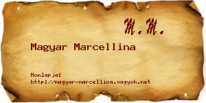 Magyar Marcellina névjegykártya